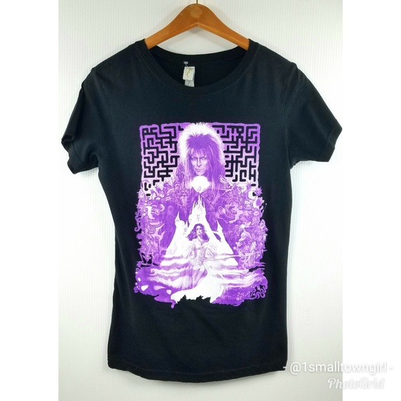 Rock Me Apparel Tops - David Bowie Labriynth rock t-shirt black M